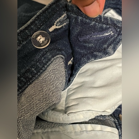 Mother Dark Wash High-Rise Crop Sailor Tripper Jeans - Picture 6 of 10